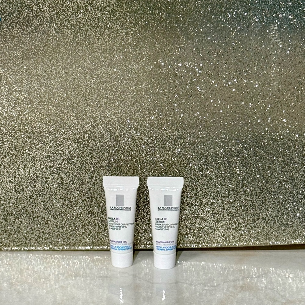 5 for $25 item 🌺 Mini La Roche-Posay Mela B3 Serum Dark Spot Corrector x2